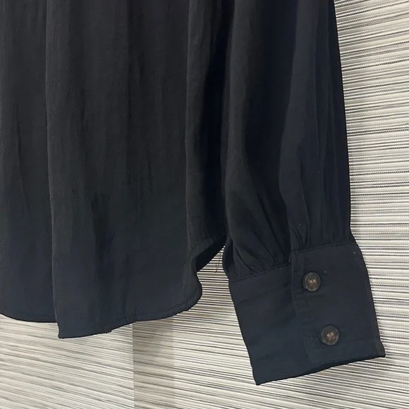 Banana Republic Balloon-Sleeve Safari Shirt Sz. S - Picture 9 of 10